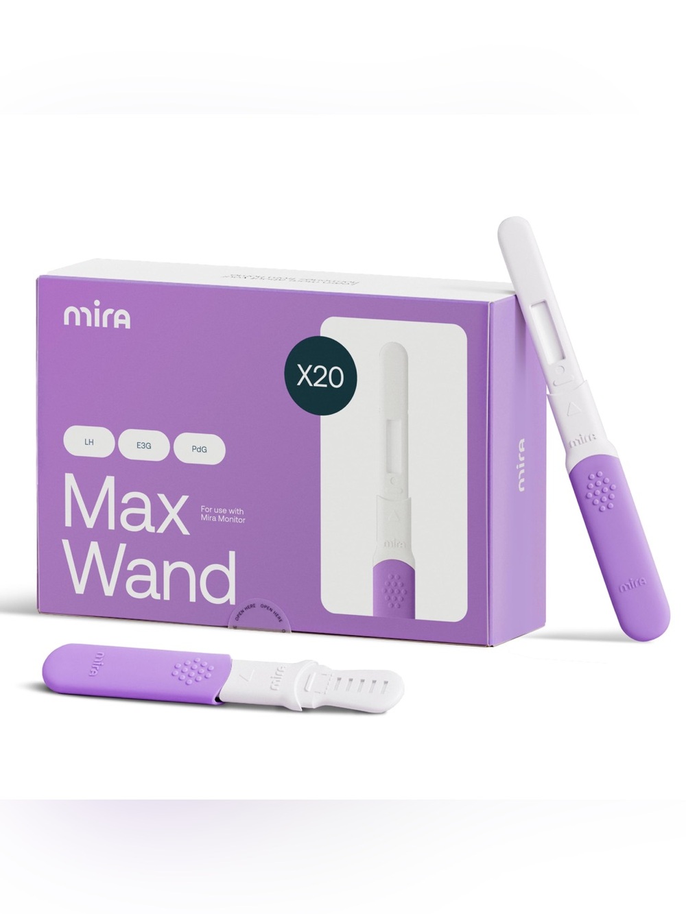 NEW - Mira Fertility MAX Test Wands – 67 Total Wands